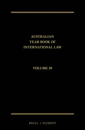 Rothwell / Saunders / Shirlow |  The Australian Year Book of International Law | Buch |  Sack Fachmedien