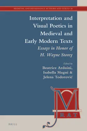  Interpretation and Visual Poetics in Medieval and Early Modern Texts | Buch |  Sack Fachmedien