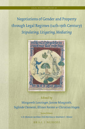 Negotiations of Gender and Property Through Legal Regimes (14th-19th Century): Stipulating, Litigating, Mediating | Buch | 978-90-04-45418-7 | sack.de