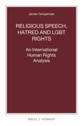 Temperman |  Religious Speech, Hatred and Lgbt Rights: An International Human Rights Analysis | Buch |  Sack Fachmedien