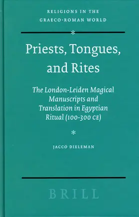 Dieleman |  Priests, Tongues, and Rites | Buch |  Sack Fachmedien