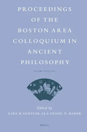  Proceedings of the Boston Area Colloquium in Ancient Philosophy | Buch |  Sack Fachmedien