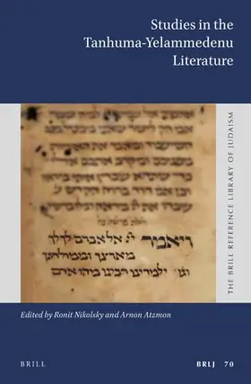 Nikolsky / Atzmon |  Studies in the Tanhuma-Yelammedenu Literature | Buch |  Sack Fachmedien