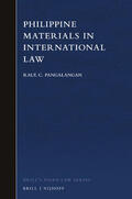Pangalangan |  Philippine Materials in International Law | Buch |  Sack Fachmedien