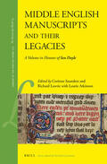  Middle English Manuscripts and Their Legacies: A Volume in Honour of Ian Doyle | Buch |  Sack Fachmedien