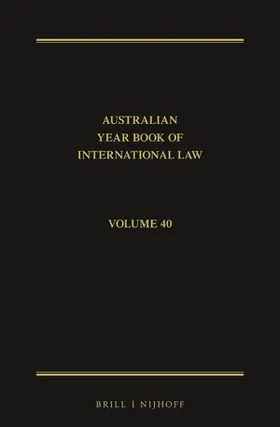 Shirlow / Rothwell / Saunders |  The Australian Year Book of International Law | Buch |  Sack Fachmedien