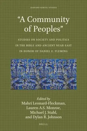 Leonard-Fleckman / Monroe / Stahl |  "A Community of Peoples" | Buch |  Sack Fachmedien