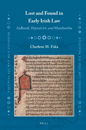 Eska |  Lost and Found in Early Irish Law | Buch |  Sack Fachmedien