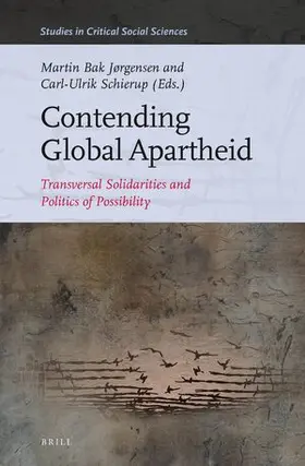  Contending Global Apartheid | Buch |  Sack Fachmedien