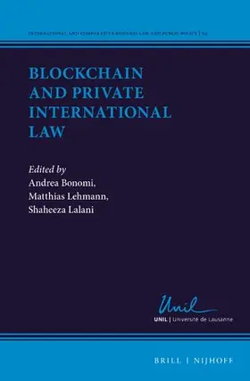 Bonomi / Lehmann / Lalani |  Blockchain and Private International Law | Buch |  Sack Fachmedien