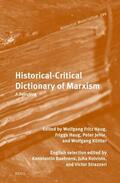 Haug / Jehle / Küttler |  Historical-Critical Dictionary of Marxism | Buch |  Sack Fachmedien