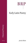 Elliott |  Early Latin Poetry | Buch |  Sack Fachmedien