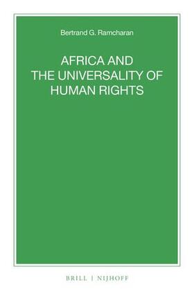 Ramcharan | Africa and the Universality of Human Rights | Buch | 978-90-04-52063-9 | sack.de