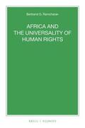 Ramcharan |  Africa and the Universality of Human Rights | Buch |  Sack Fachmedien