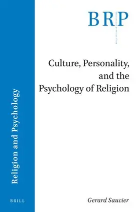 Saucier |  Culture, Personality, and the Psychology of Religion | Buch |  Sack Fachmedien