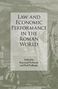  Law and Economic Performance in the Roman World | Buch |  Sack Fachmedien