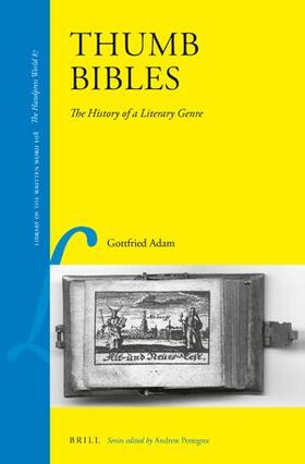 Adam |  Thumb Bibles: The History of a Literary Genre | Buch |  Sack Fachmedien