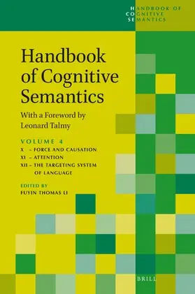  Handbook of Cognitive Semantics (part 4) | Buch |  Sack Fachmedien