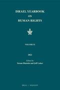 Dinstein |  Israel Yearbook on Human Rights, Volume 52 (2022) | Buch |  Sack Fachmedien