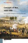 Schuurman |  Concepts of War, 1650-1900: From Free-Rider Strategies to Survival of the Fittest | Buch |  Sack Fachmedien