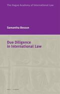 Besson |  Due Diligence in International Law | Buch |  Sack Fachmedien