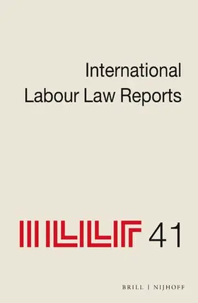 Aeberhard Hodges |  International Labour Law Reports, Volume 41 | Buch |  Sack Fachmedien