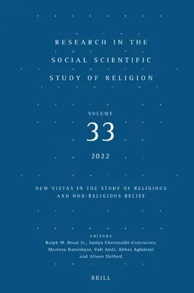  Research in the Social Scientific Study of Religion, Volume 33 | Buch |  Sack Fachmedien