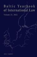 Mälksoo / Ziemele / Zalimas |  Baltic Yearbook of International Law, Volume 21 (2022) | Buch |  Sack Fachmedien