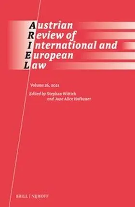  Austrian Review of International and European Law (2021) | Buch |  Sack Fachmedien