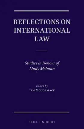 McCormack |  Reflections on International Law | Buch |  Sack Fachmedien