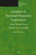 Piotrowska |  Variation in Nominal Possessive Expressions | Buch |  Sack Fachmedien