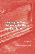 Basso |  Inventing the New: History and Politics in Jean-Paul Sartre | Buch |  Sack Fachmedien