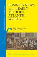 Jones / Talbott |  Business News in the Early Modern Atlantic World | Buch |  Sack Fachmedien