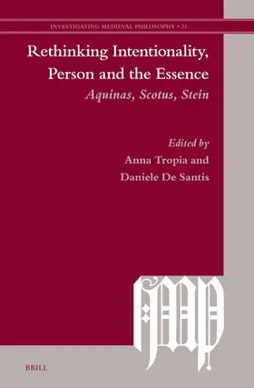  Rethinking Intentionality, Person and the Essence | Buch |  Sack Fachmedien
