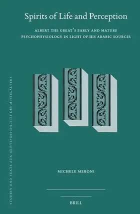 Meroni |  Spirits of Life and Perception | Buch |  Sack Fachmedien