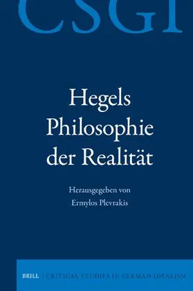  Hegels Philosophie der Realität | Buch |  Sack Fachmedien