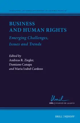 Ziegler / Canapa / Cardozo |  Business and Human Rights | Buch |  Sack Fachmedien
