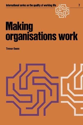 Owen | Making organisations work | Buch | 978-90-207-0779-3 | sack.de