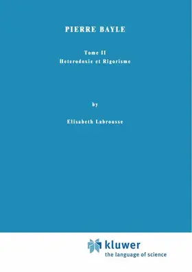 Labrousse |  Pierre Bayle | Buch |  Sack Fachmedien