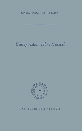 Saraiva |  L'imagination selon Husserl | Buch |  Sack Fachmedien