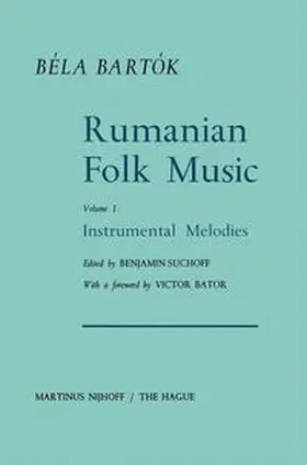 Bartok / Suchoff |  Rumanian Folk Music | Buch |  Sack Fachmedien