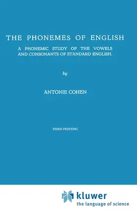 Cohen |  The Phonemes of English | Buch |  Sack Fachmedien
