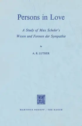 Luther |  Persons in Love | Buch |  Sack Fachmedien