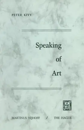 Kivy |  Speaking of Art | Buch |  Sack Fachmedien