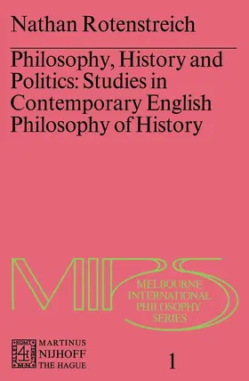 Rotenstreich |  Philosophy, History and Politics | Buch |  Sack Fachmedien