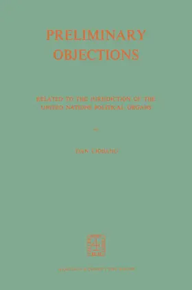 Ciobanu |  Preliminary Objections | Buch |  Sack Fachmedien