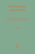 Ciobanu |  Preliminary Objections | Buch |  Sack Fachmedien