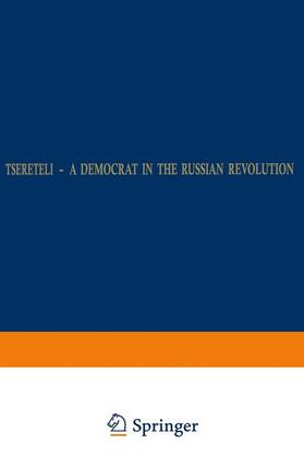 Roobol | Tsereteli ¿ A Democrat in the Russian Revolution | Buch | 978-90-247-1915-0 | sack.de