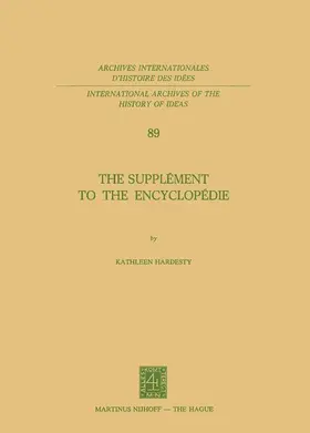 Hardesty |  The Supplément to the Encyclopédie | Buch |  Sack Fachmedien