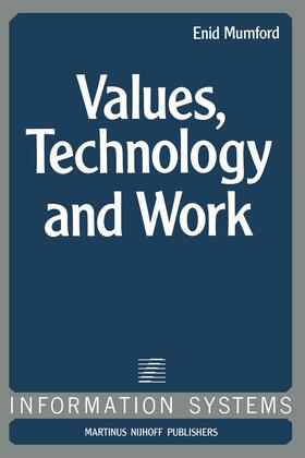 Mumford | Values, Technology and Work | Buch | 978-90-247-2562-5 | sack.de
